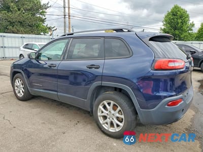 Drugie zdjęcie samochodu z przodu: 2016 JEEP CHEROKEE SPORT VIN:1C4PJLABXGW207306 - miniatura