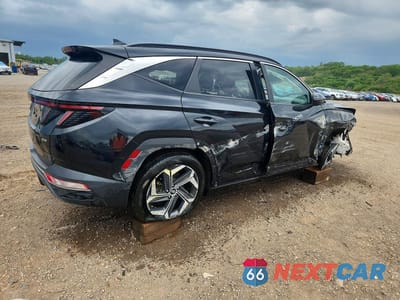 Trzecie zdjęcie samochodu z tyłu: 2022 HYUNDAI TUCSON SEL VIN:5NMJCCAE5NH137627 - miniatura