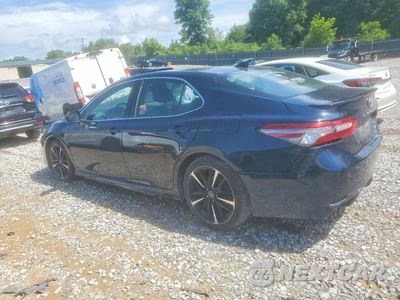 Drugie zdjęcie samochodu z przodu: 2019 TOYOTA CAMRY XSE VIN:4T1B61HK0KU837485 - miniatura