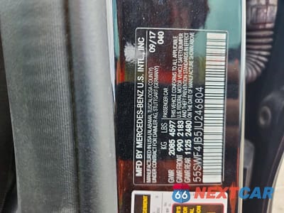 Zdjęcie 12 z 12 samochodu: 2018 MERCEDES-BENZ C 300 VIN:55SWF4JB5JU246804 - miniatura