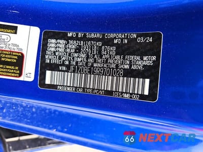Zdjęcie 12 z 12 samochodu: 2024 SUBARU BRZ LIMITED VIN:JF1ZDBE19R9701028 - miniatura