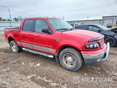 Czwarte zdjęcie samochodu z boku: 2001 FORD F150 SUPERCREW VIN:1FTRW08611KC59018 - miniatura