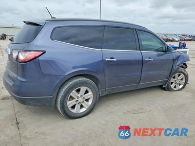 Trzecie zdjęcie samochodu z tyłu: 2014 CHEVROLET TRAVERSE LT VIN:1GNKRHKD6EJ165783 - miniatura