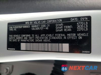 Zdjęcie 13 z 13 samochodu: 2015 VOLVO S60 PREMIER VIN:YV1612TB2F1306923 - miniatura