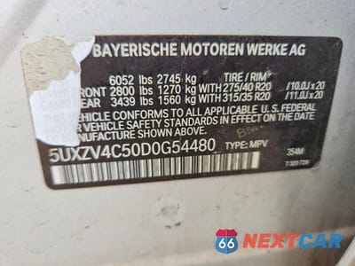 Zdjęcie 13 z 13 samochodu: 2013 BMW X5 XDRIVE35I VIN:5UXZV4C50D0G54480 - miniatura