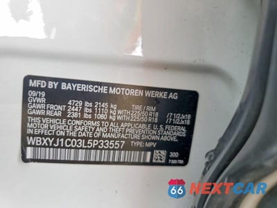 Zdjęcie 13 z 13 samochodu: 2020 BMW X2 XDRIVE28I VIN:WBXYJ1C03L5P33557 - miniatura