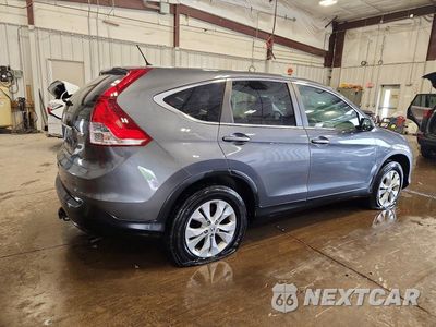 Trzecie zdjęcie samochodu z tyłu: 2013 HONDA CR-V EX VIN:2HKRM4H54DH651983 - miniatura
