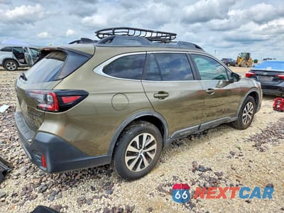 Trzecie zdjęcie samochodu z tyłu: 2020 SUBARU OUTBACK PREMIUM VIN:4S4BTACC0L3118253 - miniatura