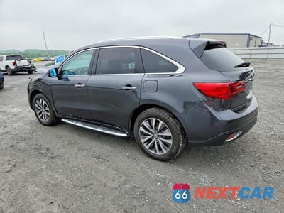 Drugie zdjęcie samochodu z przodu: 2016 ACURA MDX TECHNOLOGY VIN:5FRYD4H48GB025681 - miniatura
