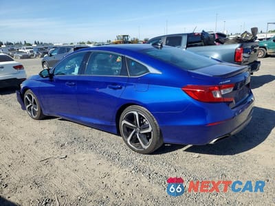 Drugie zdjęcie samochodu z przodu: 2022 HONDA ACCORD SPORT VIN:1HGCV1F31NA104795 - miniatura