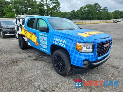Czwarte zdjęcie samochodu z boku: 2021 GMC CANYON ELEVATION VIN:1GTG5BEN6M1203975 - miniatura