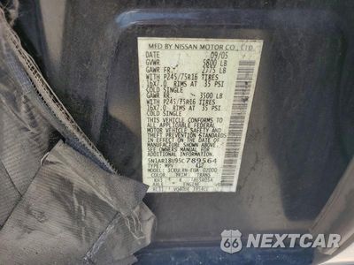 Zdjęcie 13 z 13 samochodu: 2005 NISSAN PATHFINDER XE VIN:5N1AR18U95C789564 - miniatura