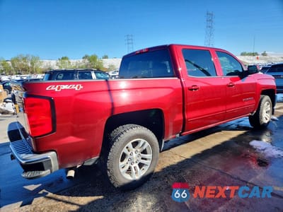 Trzecie zdjęcie samochodu z tyłu: 2017 CHEVROLET SILVERADO K1500 LT VIN:3GCUKREC2HG165414 - miniatura