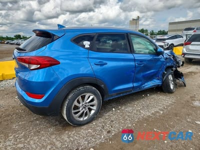 Trzecie zdjęcie samochodu z tyłu: 2018 HYUNDAI TUCSON SEL VIN:KM8J33A43JU699502 - miniatura