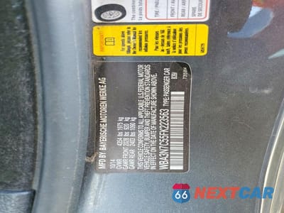Zdjęcie 12 z 12 samochodu: 2015 BMW 428 I VIN:WBA3N7C55FK223563 - miniatura