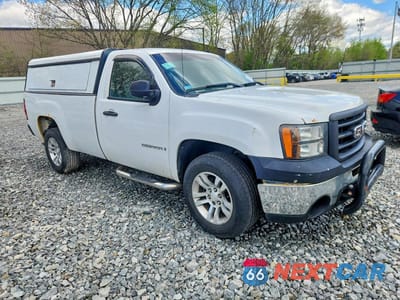 Czwarte zdjęcie samochodu z boku: 2009 GMC SIERRA C1500 VIN:1GTEC14X99Z237587 - miniatura
