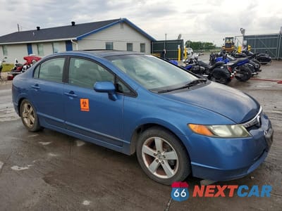 Czwarte zdjęcie samochodu z boku: 2007 HONDA CIVIC EX VIN:1HGFA16807L093848 - miniatura