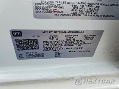 Zdjęcie 12 z 12 samochodu: 2025 CHEVROLET SILVERADO K2500 ZR2 VIN:1GC4KYEY1SF246127 - miniatura