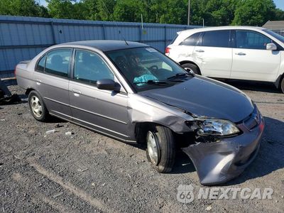 Czwarte zdjęcie samochodu z boku: 2004 HONDA CIVIC HYBRID VIN:JHMES95684S015548 - miniatura