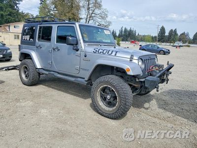 Czwarte zdjęcie samochodu z boku: 2017 JEEP WRANGLER UNLIMITED SPORT VIN:1C4BJWDG2HL593113 - miniatura