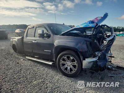 Czwarte zdjęcie samochodu z boku: 2011 GMC SIERRA K1500 SLE VIN:1GTR2VE33BZ120990 - miniatura