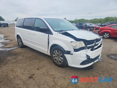 Czwarte zdjęcie samochodu z boku: 2014 DODGE GRAND CARAVAN SE VIN:2C4RDGBG8ER264563 - miniatura