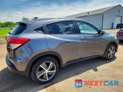 Trzecie zdjęcie samochodu z tyłu: 2022 HONDA HR-V EX VIN:3CZRU6H55NM760034 - miniatura