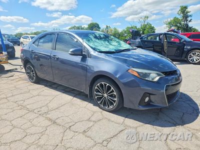 Czwarte zdjęcie samochodu z boku: 2014 TOYOTA COROLLA S PREMIUM VIN:5YFBURHE3EP037803 - miniatura