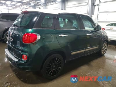 Trzecie zdjęcie samochodu z tyłu: 2014 FIAT 500L LOUNGE VIN:ZFBCFACH0EZ004011 - miniatura