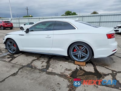 Drugie zdjęcie samochodu z przodu: 2018 AUDI A5 PREMIUM PLUS S-LINE VIN:WAUTNAF55JA001872 - miniatura