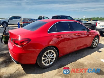 Trzecie zdjęcie samochodu z tyłu: 2020 MERCEDES-BENZ A 220 VIN:W1K3G4EB1LW047409 - miniatura