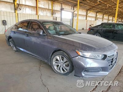 Czwarte zdjęcie samochodu z boku: 2019 HONDA ACCORD LX VIN:1HGCV1F10KA047886 - miniatura