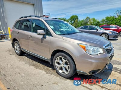 Czwarte zdjęcie samochodu z boku: 2015 SUBARU FORESTER 2.5I TOURING VIN:JF2SJAWCXFH570080 - miniatura