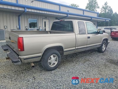 Trzecie zdjęcie samochodu z tyłu: 1998 GMC SIERRA C1500 VIN:1GTEC19R8WR512940 - miniatura