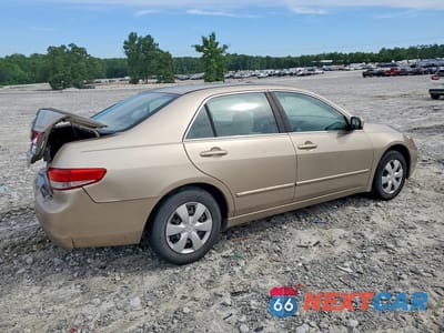 Trzecie zdjęcie samochodu z tyłu: 2003 HONDA ACCORD EX VIN:1HGCM56663A075019 - miniatura