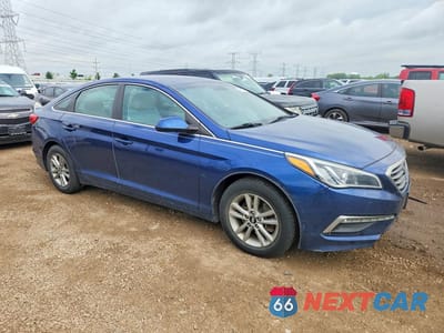 Czwarte zdjęcie samochodu z boku: 2015 HYUNDAI SONATA SE VIN:5NPE24AF9FH159587 - miniatura