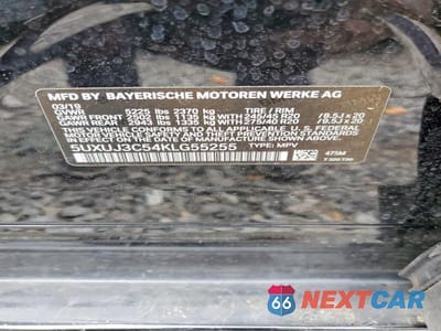 Zdjęcie 13 z 13 samochodu: 2019 BMW X4 XDRIVE30I VIN:5UXUJ3C54KLG55255 - miniatura