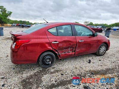 Trzecie zdjęcie samochodu z tyłu: 2018 NISSAN VERSA SV VIN:3N1CN7AP4JK416309 - miniatura