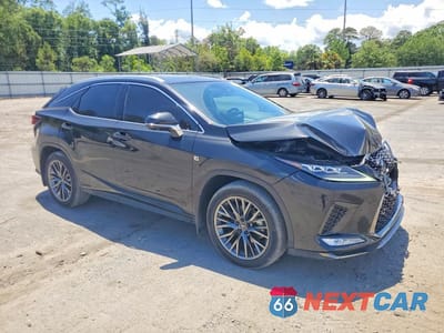 Czwarte zdjęcie samochodu z boku: 2020 LEXUS RX 450H F SPORT VIN:2T2YGMDA7LC049825 - miniatura