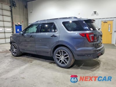 Drugie zdjęcie samochodu z przodu: 2019 FORD EXPLORER SPORT VIN:1FM5K8GT4KGB10652 - miniatura