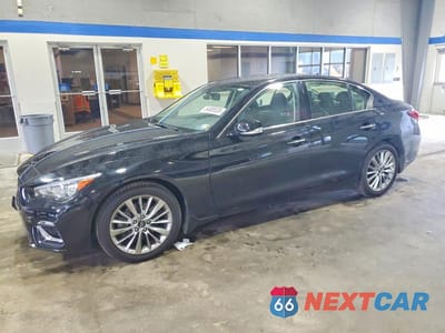 2021 INFINITI Q50 LUXE JN1EV7BR5MM751740 - główne zdjęcie licytacji z USA - miniatura