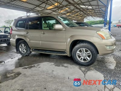Czwarte zdjęcie samochodu z boku: 2003 LEXUS GX 470 VIN:JTJBT20X330022116 - miniatura