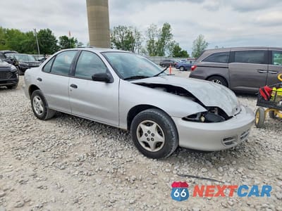 Czwarte zdjęcie samochodu z boku: 2001 CHEVROLET CAVALIER BASE VIN:1G1JC524117220757 - miniatura