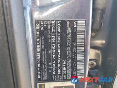 Zdjęcie 13 z 13 samochodu: 2013 MERCEDES-BENZ GL 550 4MATIC VIN:4JGDF7DE3DA128081 - miniatura