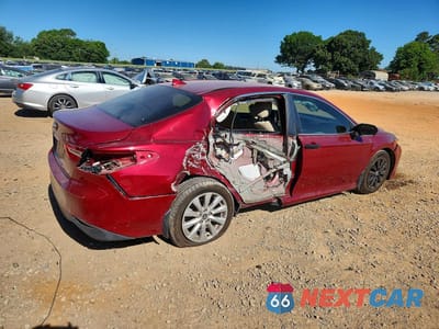 Trzecie zdjęcie samochodu z tyłu: 2020 TOYOTA CAMRY LE VIN:4T1C11AK4LU382073 - miniatura