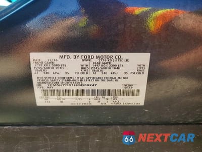 Zdjęcie 13 z 13 samochodu: 2017 FORD EXPLORER XLT VIN:1FM5K7D81HGB56247 - miniatura