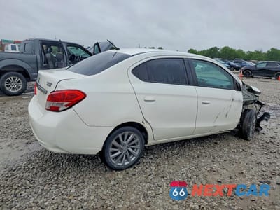 Trzecie zdjęcie samochodu z tyłu: 2019 MITSUBISHI MIRAGE G4 ES VIN:ML32F3FJ5KHF09794 - miniatura
