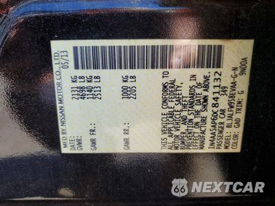 Zdjęcie 12 z 12 samochodu: 2013 NISSAN MAXIMA 3.5 S VIN:1N4AA5AP6DC841132 - miniatura