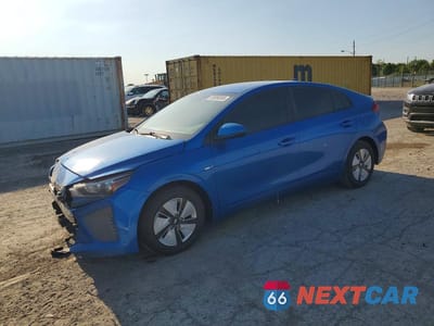 2018 HYUNDAI IONIQ BLUE KMHC65LCXJU102426 - główne zdjęcie licytacji z USA - miniatura