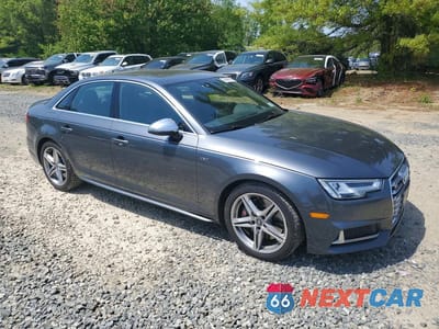 Czwarte zdjęcie samochodu z boku: 2018 AUDI S4 PRESTIGE VIN:WAUC4AF44JA001386 - miniatura